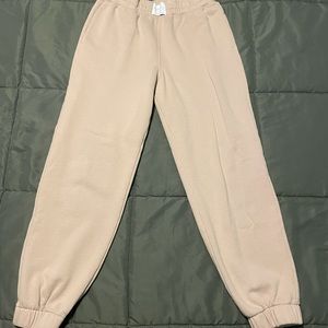 Hollister Ultra High-Rise Pink Sweat Pants Size Medium